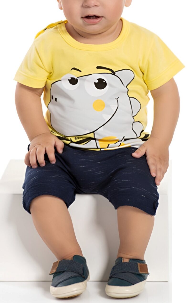 Conjunto Dino Infantil Bicho Bagunça