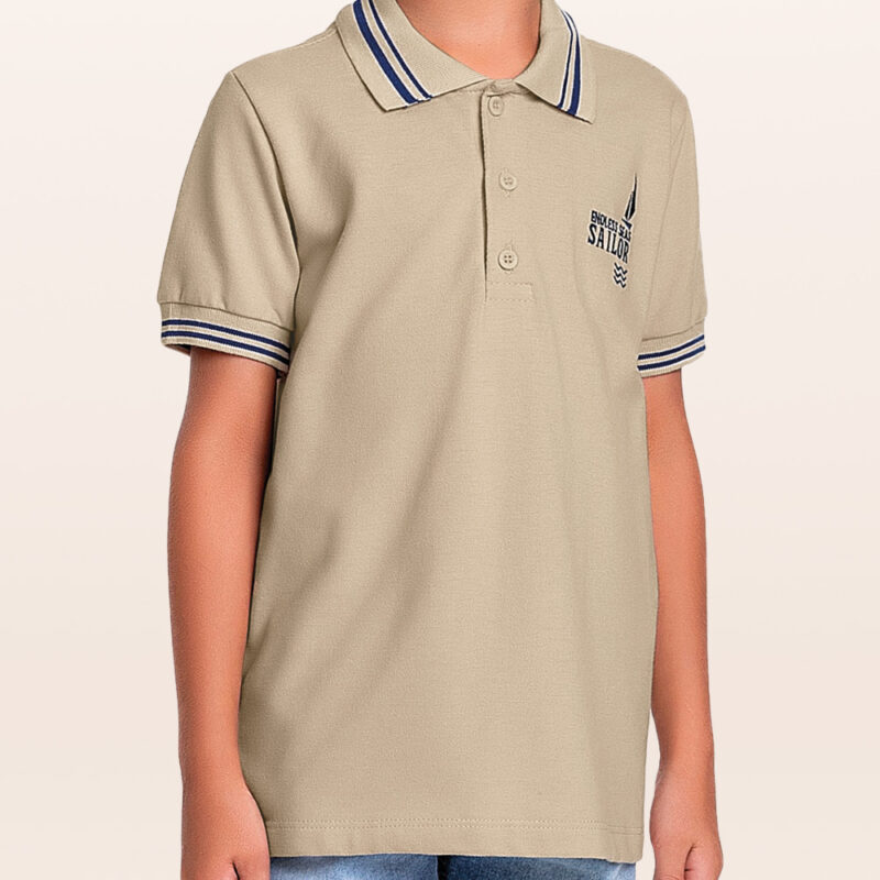 Camiseta Gola Polo Infantil Fakini - Image 4