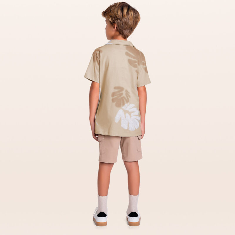 Camisa com Botões Infantil Fakini - Image 2