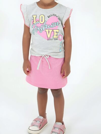 Kit 3 Conjuntos Modinhas Verão FashionKids