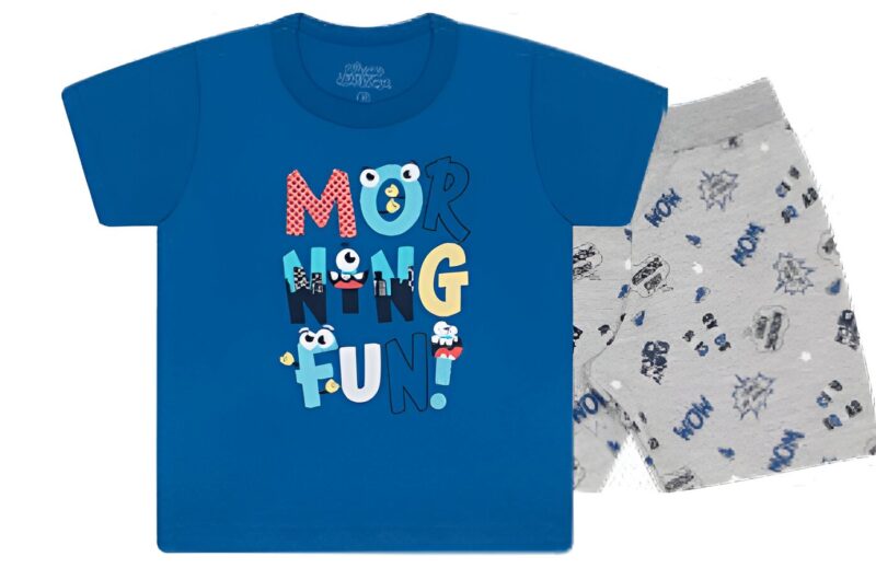 Conjunto Moletinho Infantil Bicho Bagunça - Image 2