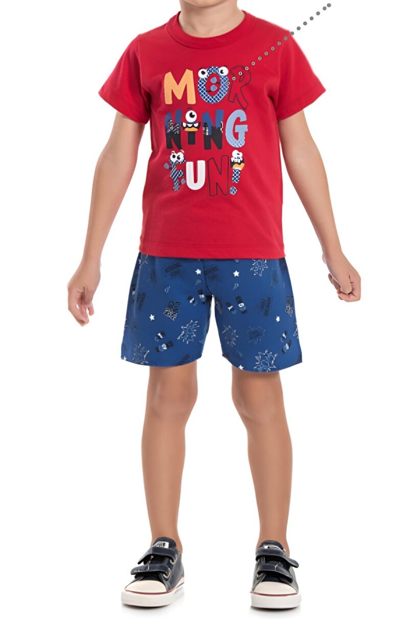 Conjunto Moletinho Infantil Bicho Bagunça